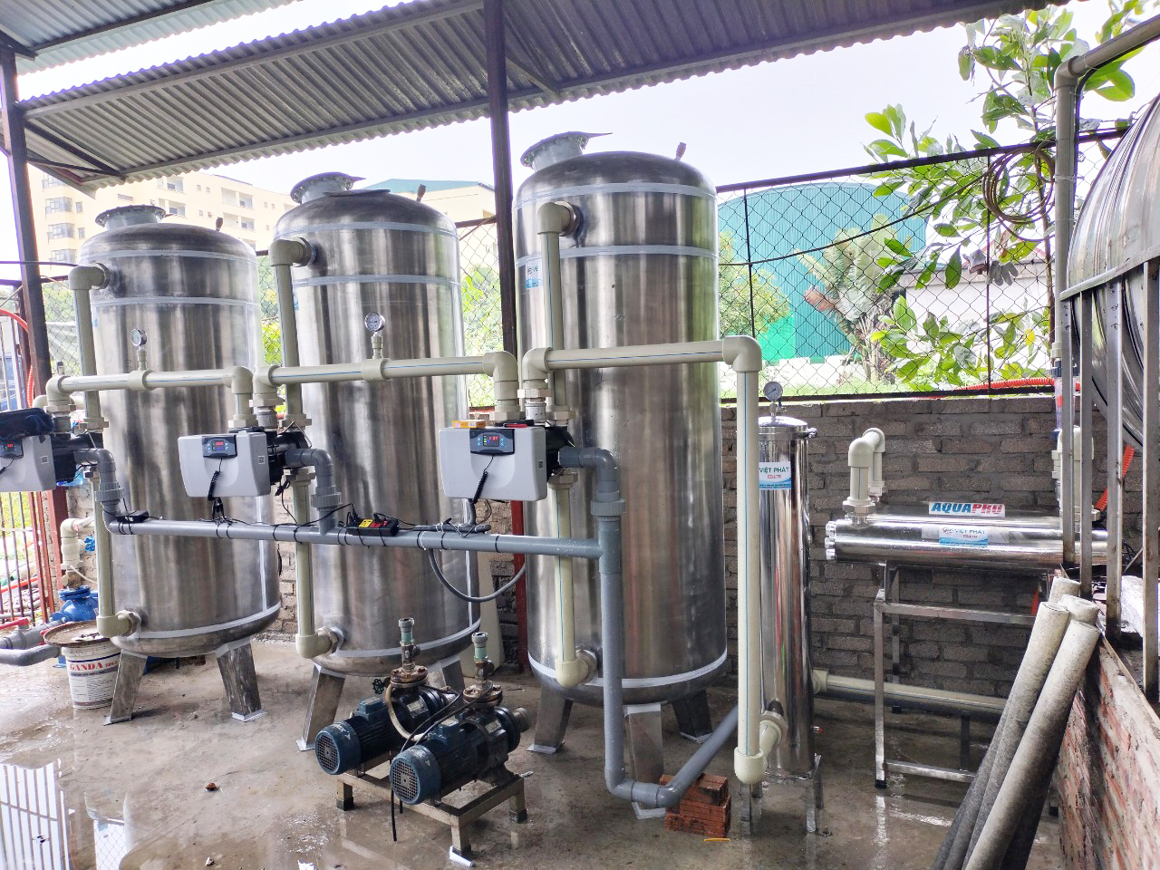 Việt Phát lắp đặt hệ thống lọc nước sinh hoạt cho bệnh viện