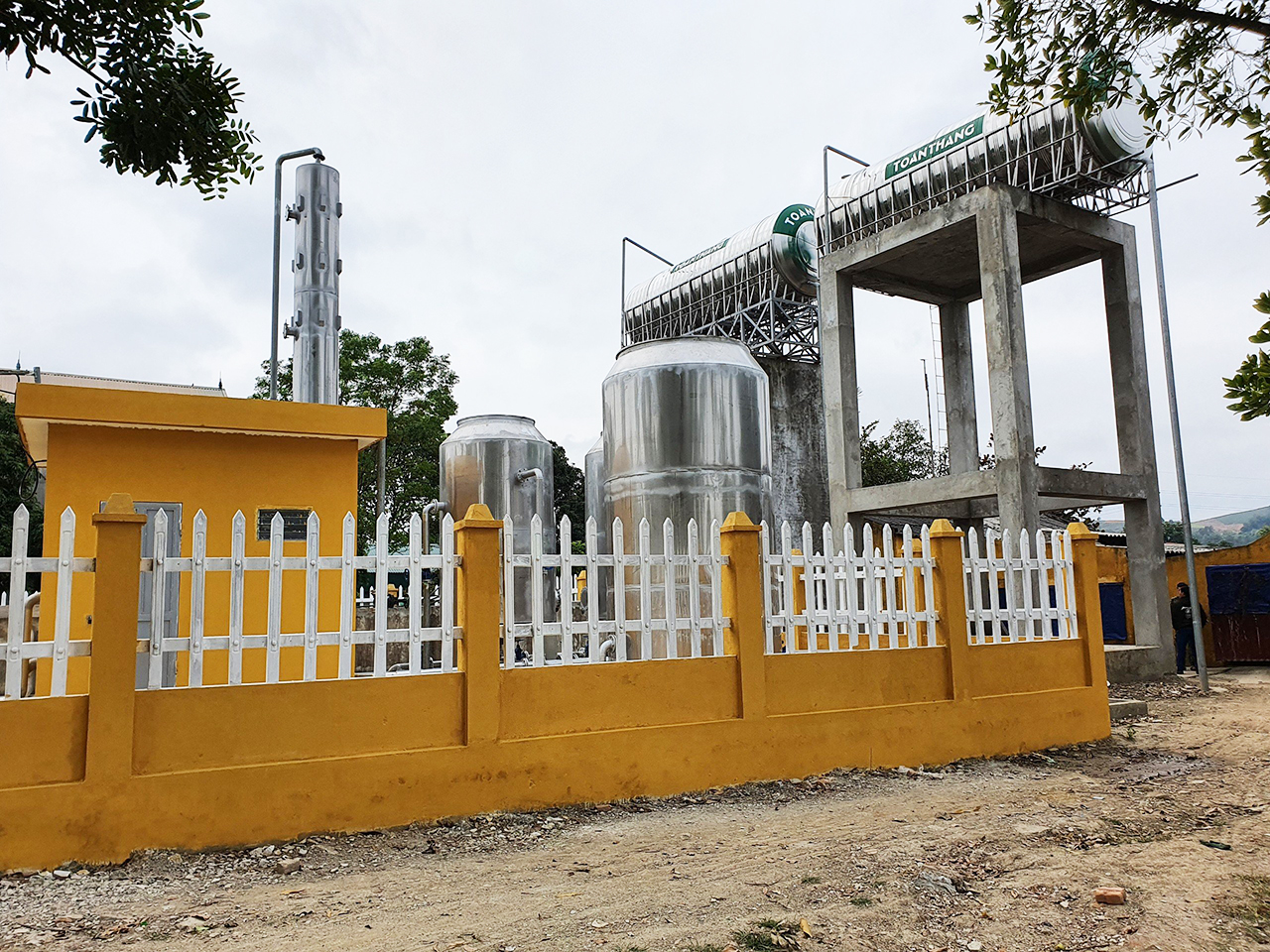 Trạm lọc nước sinh hoạt cho doanh trại quân đội tại Thanh Hóa