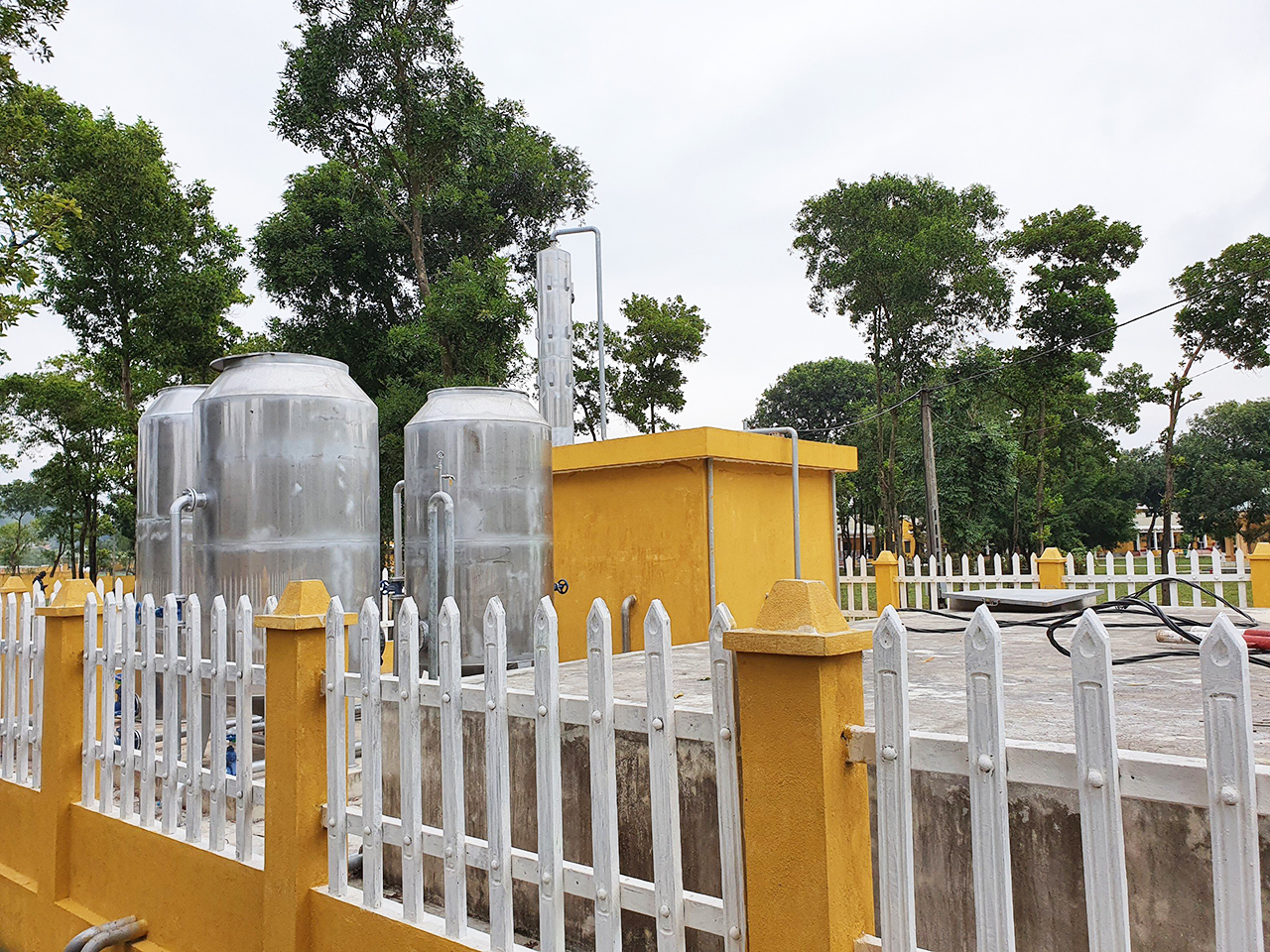 Việt Phát lắp đặt hệ thống lọc nước sinh hoạt cho doạnh trại - Chủ đầu tư công ty An Đức Minh