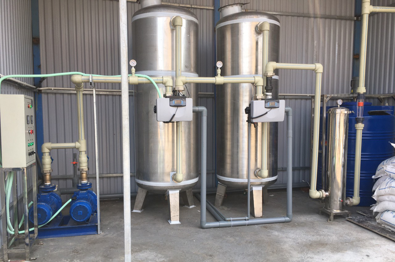 Hệ thống lọc nước sinh hoạt lắp đặt tại nhà máy