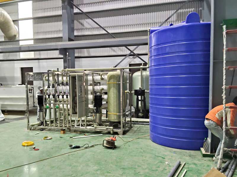Lắp Đặt Hệ Thống Lọc Nước RO 2 Cấp – Mixbed 5000L/H Tại Thái Nguyên