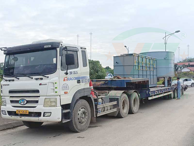 Vận Chuyển Bể, Vật Tư, Thiết Bị Xử Lý Nước Thải Đến Công Trình Tại Thái Nguyên