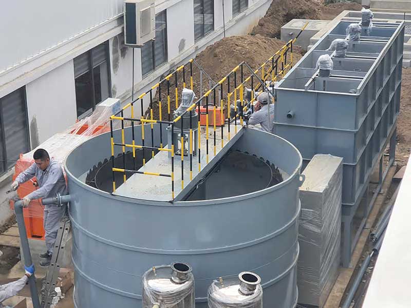 Việt Phát Đang Thi Công Hệ Thống Xử Lý Nước Thải Mực In 40m3/24h Tại Thái Nguyên