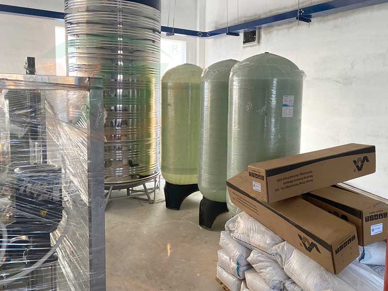 Bàn Giao Vật Tư Thiết Bị Hệ Thống Lọc Nước RO 5000L/H Cho Dự Án Tại Hà Nội