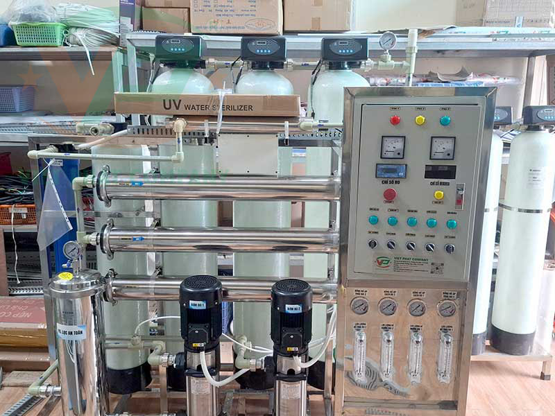Hoàn Tất Sản Xuất Hệ Thống RO 2 Cấp – Mixbed 500L/h Cho Dự Án Tại Hà Nội