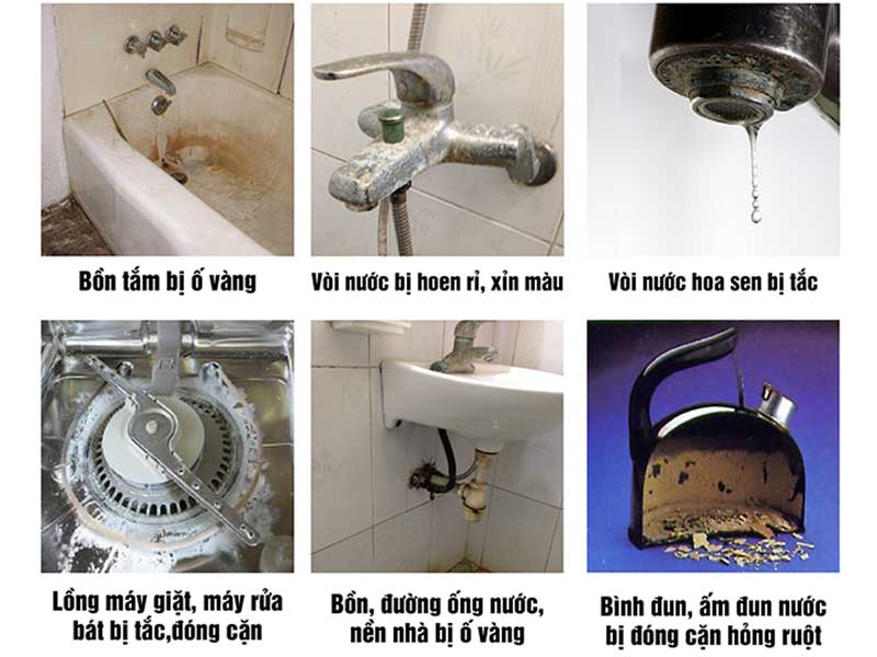 Nước giếng khoan có độ cứng cao – Nguyên nhân, tác hại và cách xử lý hiệu quả tại nhà