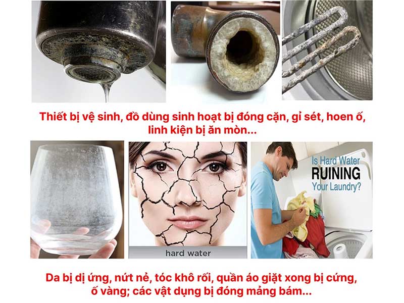 Xử Lý Nước Cứng Sinh Hoạt – Nguyên Nhân, Tác Hại và Giải Pháp Hiệu Quả