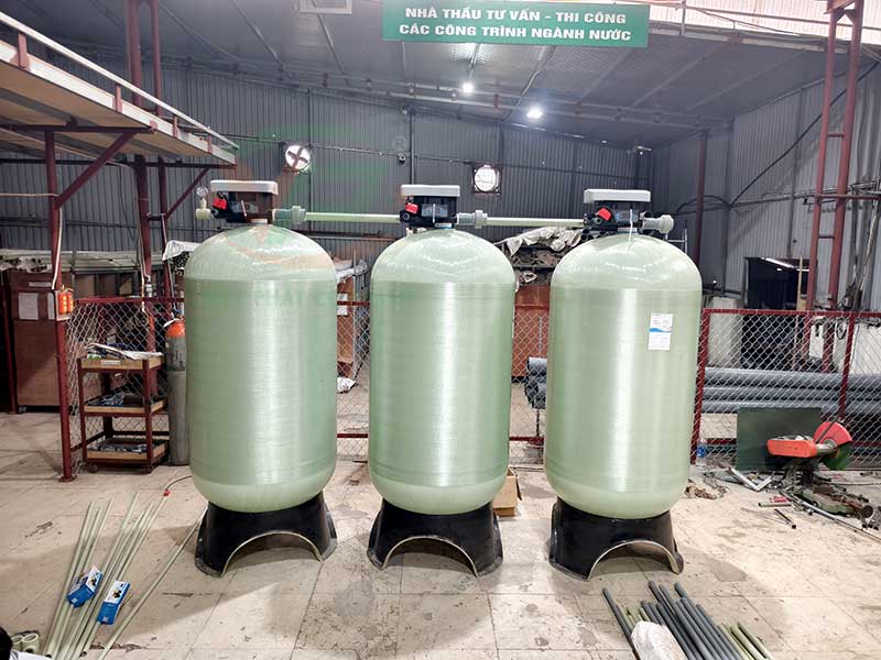 Hoàn thiện sản xuất hệ thống nước công nghiệp 15m3/h cho dự án tại Quảng Trị