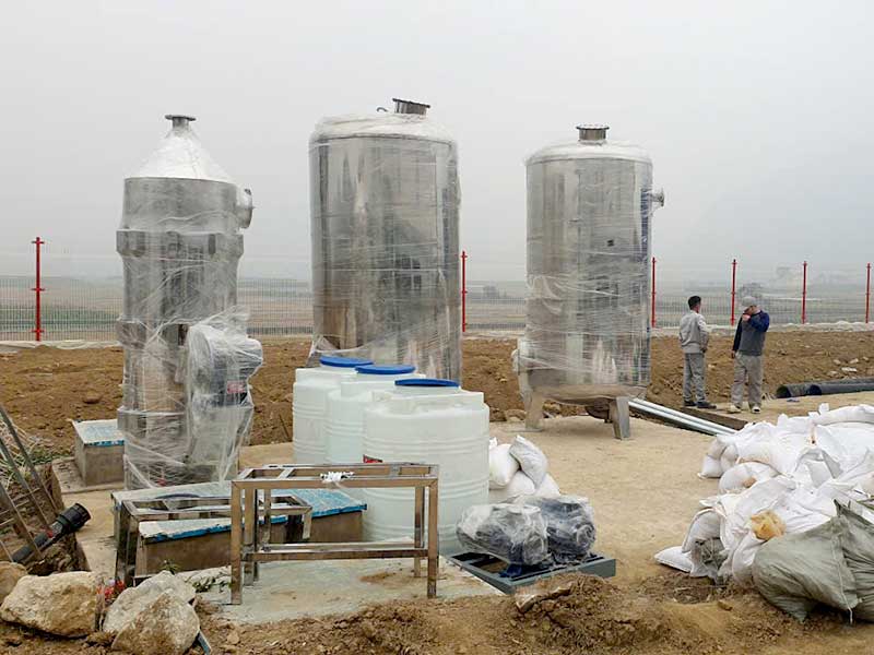 Bàn Giao Vật Tư Hệ Thống Lọc Nước Sinh Hoạt 40m3/h Cho Dự Án Tại Thái Nguyên