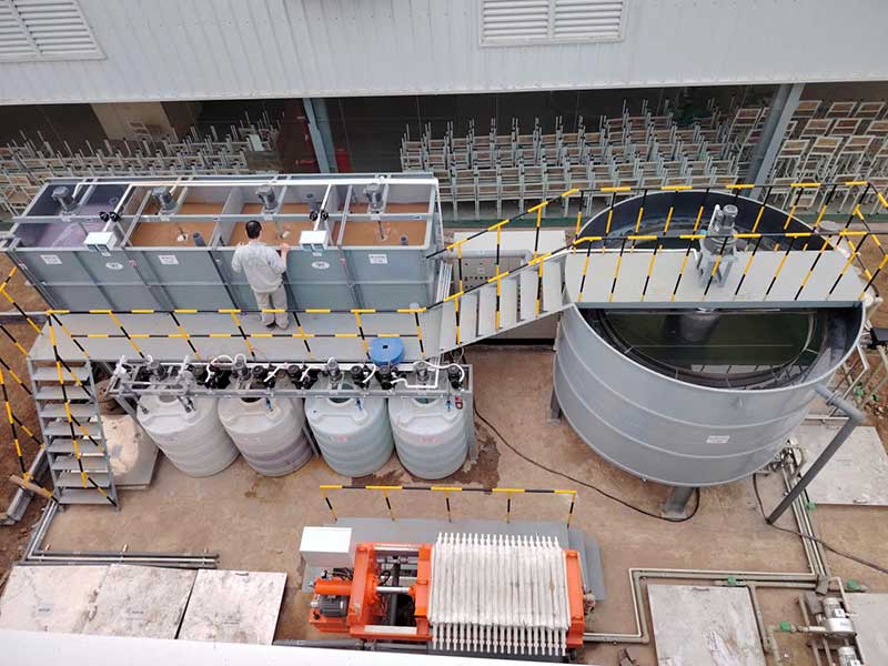 Bàn Giao Hệ Thống Xử Lý Nước Thải Mực In 40m3/24h Tại Thái Nguyên