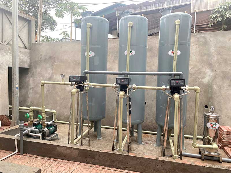 Bàn Giao Hệ Thống Lọc Nước Sinh Hoạt 5m3/h Tại Quảng Ninh Cho Trường Mầm Non