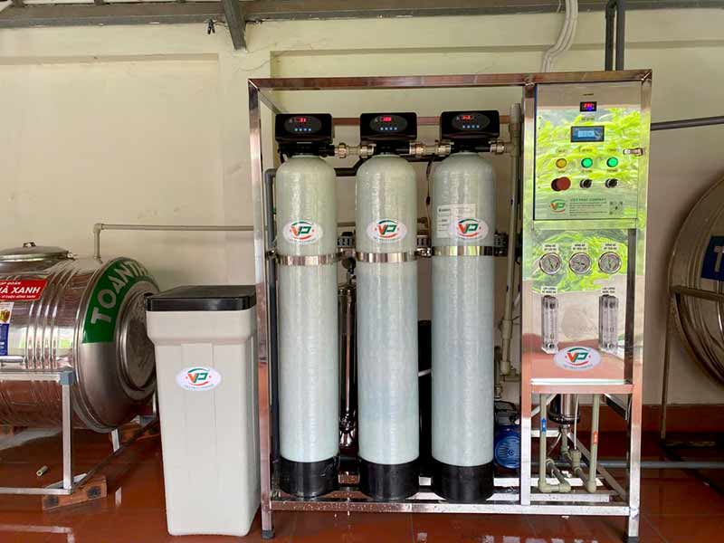 Hệ thống lọc nước RO công nghiệp 500L/h tại Ninh Bình