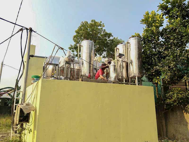 Bàn giao vật tư thiết bị hệ thống lọc nước công nghiệp 8m3/h tại Quảng Trị