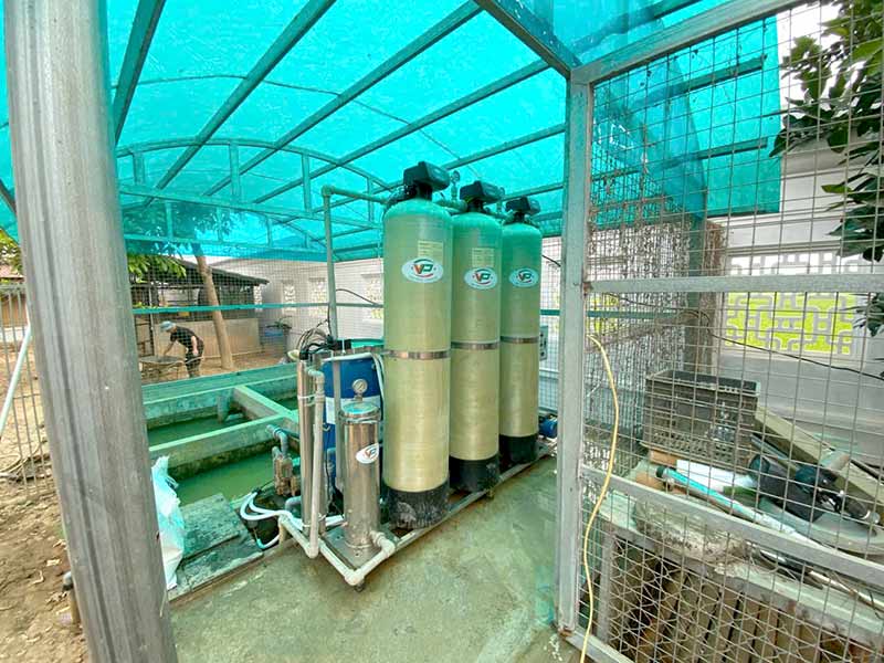 Bảo dưỡng hệ thống lọc nước sinh hoạt 50m3/ngày đêm tại Thanh Hóa