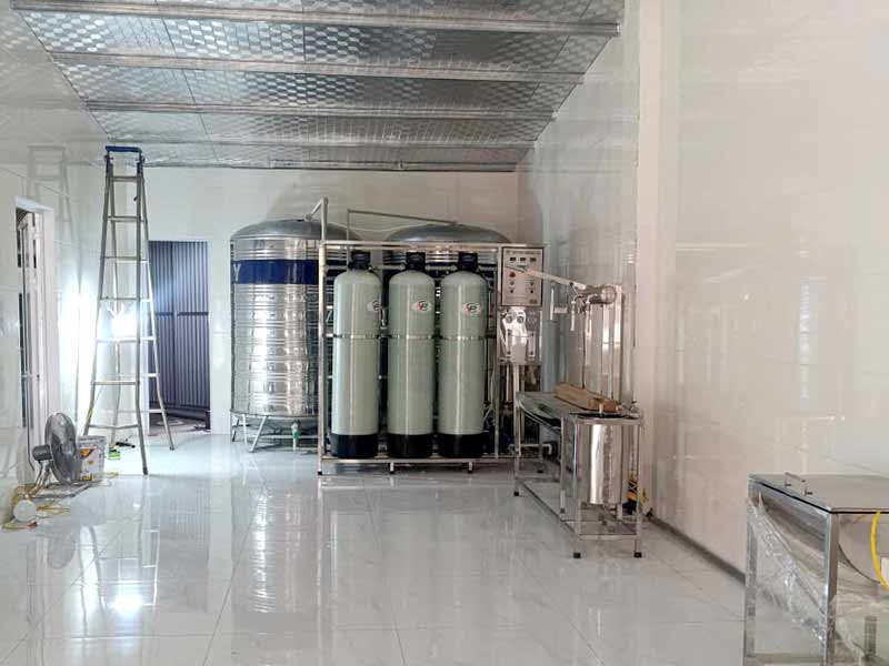 Hệ Thống Lọc Nước RO Công Nghiệp 1500L/H Tại Xuân Mai - Hà Nội