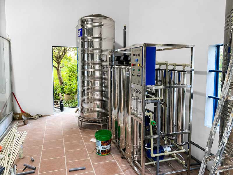Thi Công Hệ Thống Lọc Nước RO Công Nghiệp 1000L/H Tại Xuân Trường - Nam Định