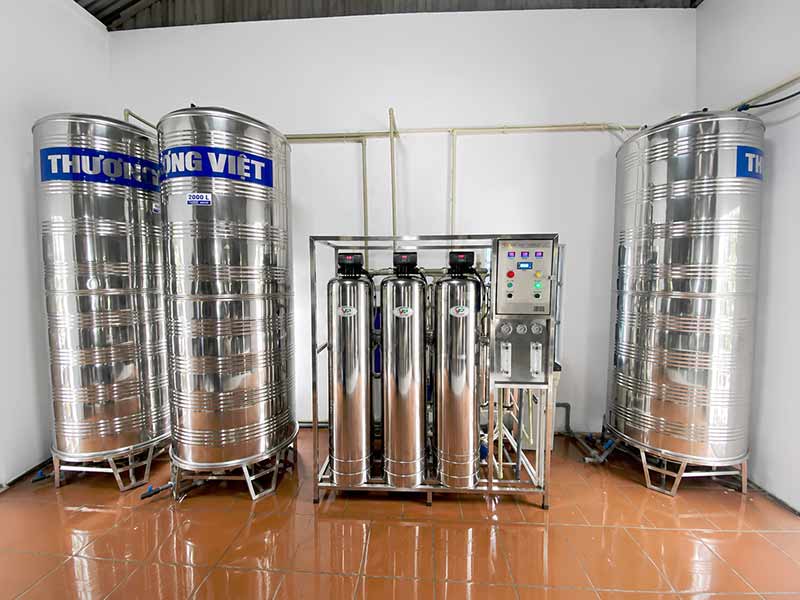 Bàn Giao Hệ Thống Lọc Nước RO Công Nghiệp 1000L/H Tại Xuân Trường - Nam Định