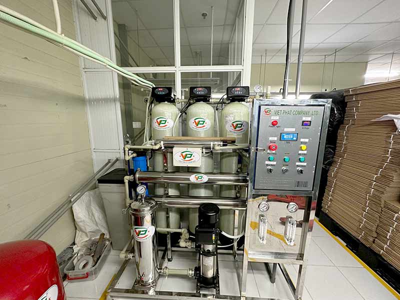 Bảo dưỡng hệ thống lọc nước RO 500l/h tại Phú Thọ