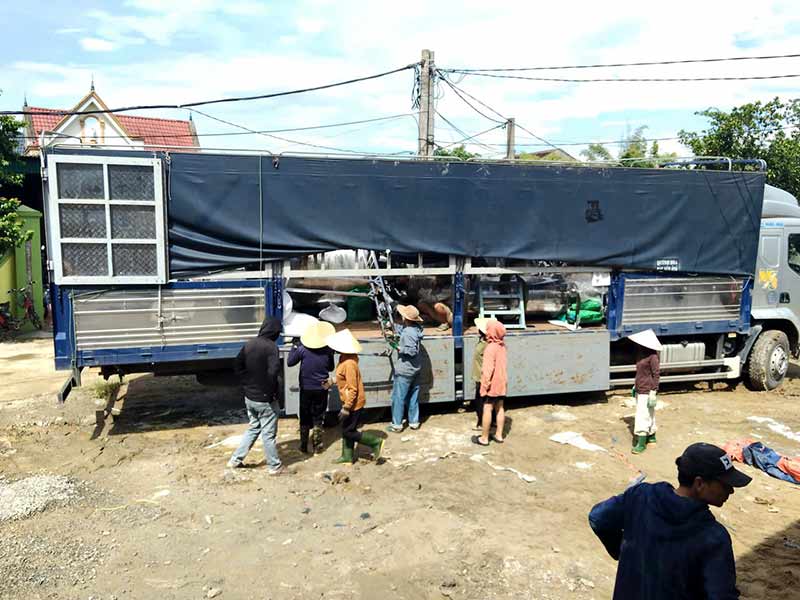Bàn Giao Vật Tư Hệ Thống Lọc Nước Sinh Hoạt 25m3/h Tại Nghệ An