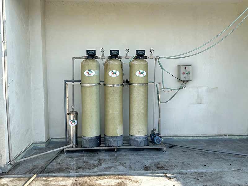 Bảo dưỡng hệ thống lọc tổng 1m3/h tại Thanh Hóa