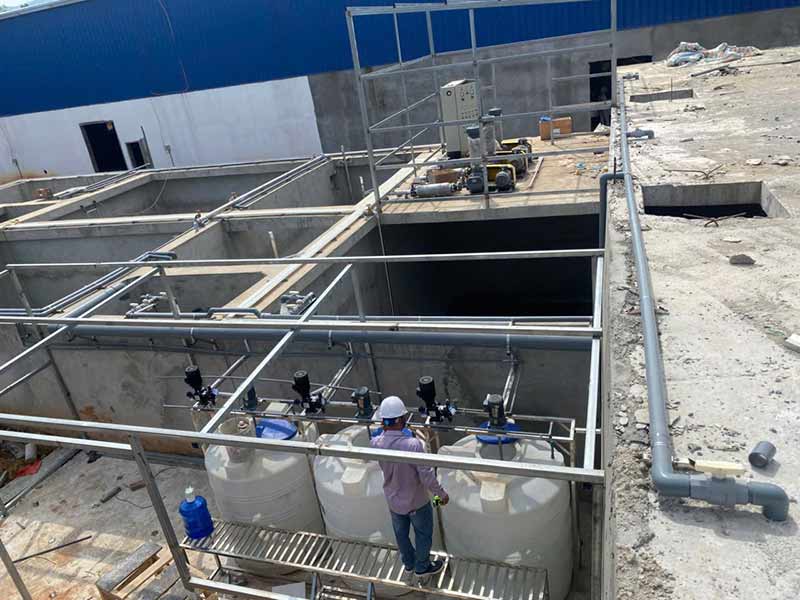 Hoàn Thiện Thi Công Dự Án Xử Lý Nước Thải Công Nghiệp 320m3/24h Tại Yên Bái