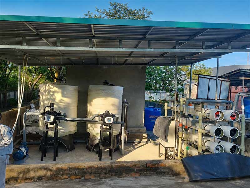 Hoàn thiện thi công hệ thống lọc nước RO 400m3/24h Tại Tùng Thiện, Hà Nội