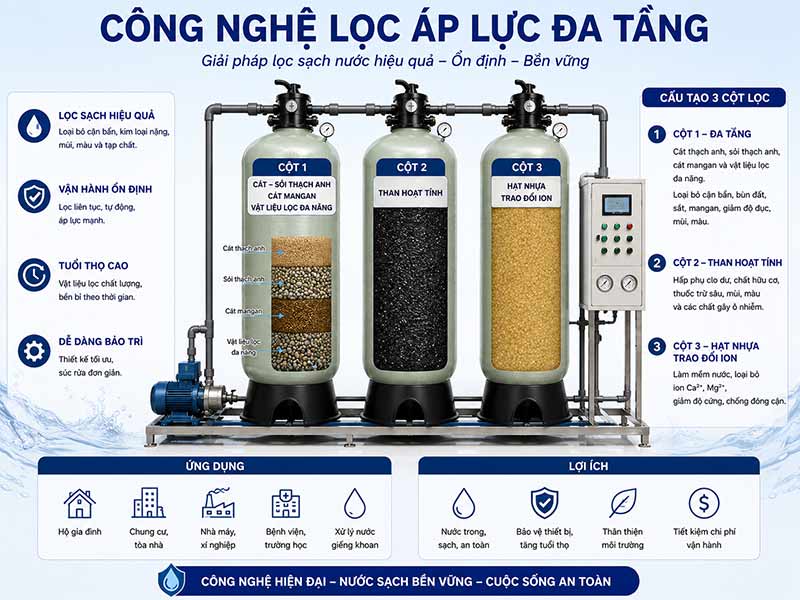 Công Nghệ Xử Lý Nước Giếng Khoan Hiện Đại
