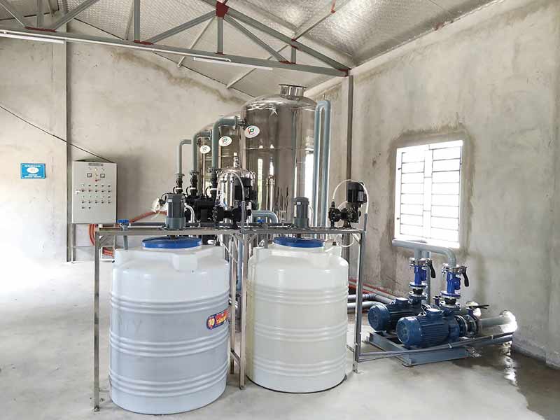 Hệ Thống Lọc Nước Sinh Hoạt 25m3/h Tại Nghệ An