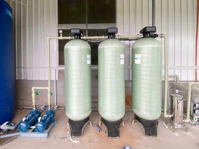 Thi Công Hệ Thống Lọc Nước Làm Mềm Nước Cứng 8m3/H Tại Ninh Bình