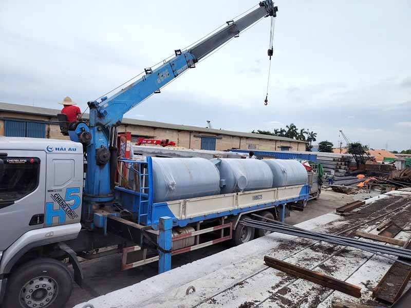 Bàn Giao Vật Tư Thiết Bị Hệ Thống Lọc Nước Công Nghiệp Cho Dự Án Tại Hải Dương