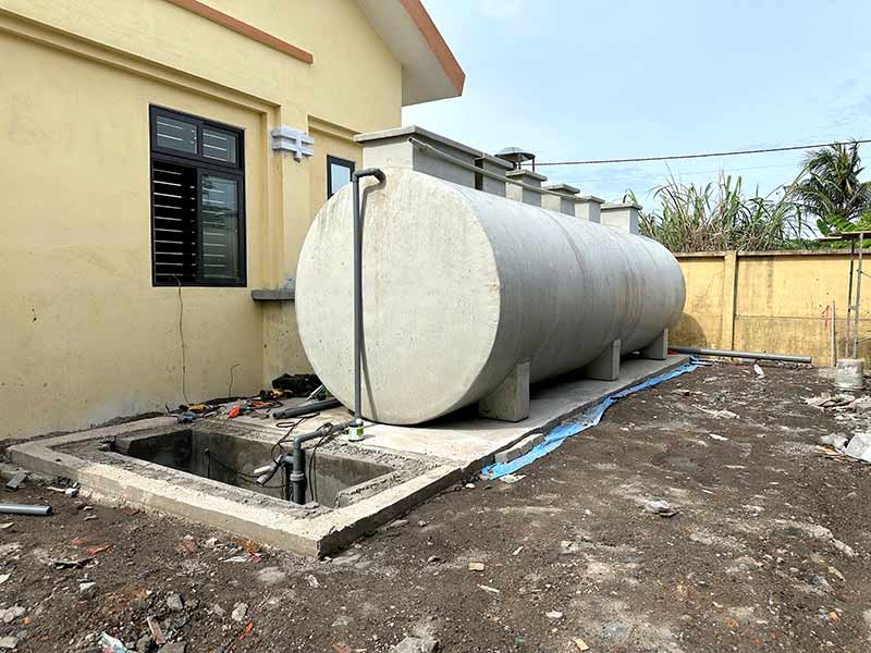 Hoàn Thiện Thi Công Hệ Thống Xử Lý Nước Thải Hợp Khối 10m3/24h Tại Quảng Ninh