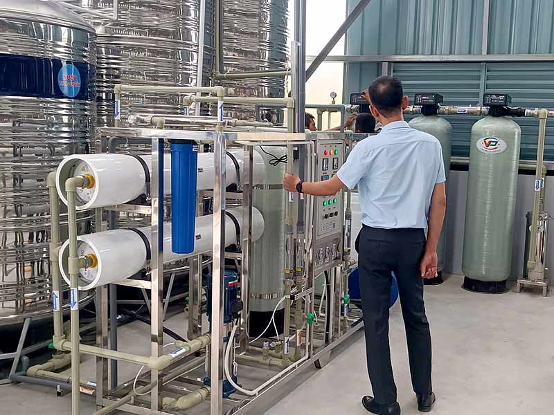 Bàn Giao Hệ Thống Lọc Nước RO 2 Cấp - Mixbed 1000L/h Tại Bắc Ninh