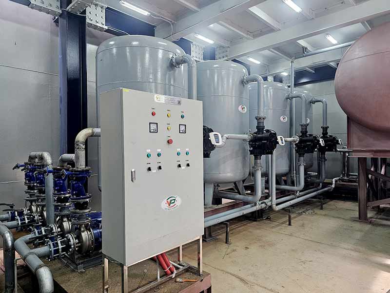 Hệ Thống Lọc Nước Công Nghiệp 45m3/h Tại Hải Dương