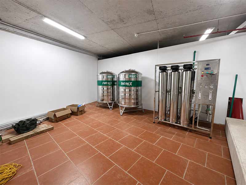 Bàn Giao Vật Tư Hệ Thống Lọc Nước RO Công Nghiệp 500L/h Cho Dự Án Tại Sapa