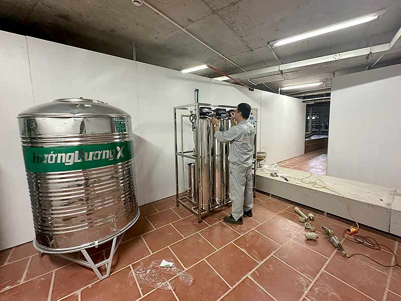 Lắp Đặt Hệ Thống Lọc Nước RO Công Nghiệp 500L/h Tại Sapa