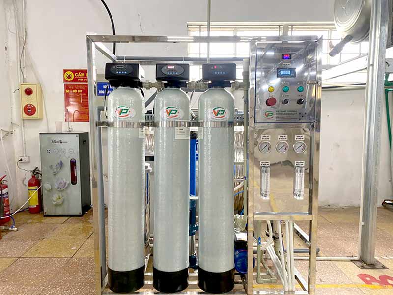 Hệ thống lọc nước RO công nghiệp 250L/h tại Hưng Yên