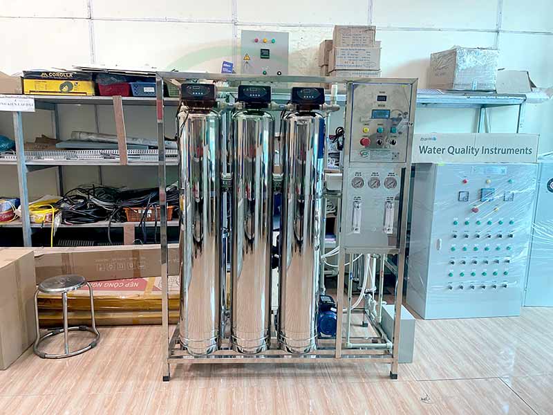 Sản Xuất Hệ Thống Lọc Nước RO 500L/H Cho Dự Án Tại Điện Biên