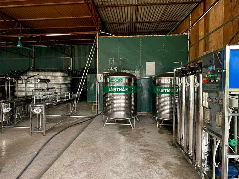 Dự Án Sản Xuất Nước Tinh Khiết 500L/H Tại Điện Biên