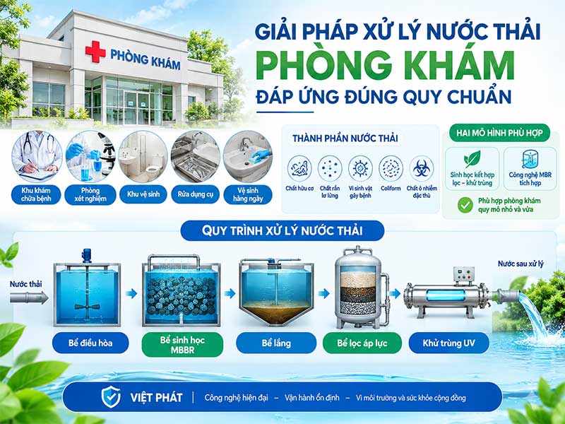 Tại Sao Cần Phải Xử Lý Nước Thải Phòng Khám Đúng Quy Chuẩn? – Cảnh Báo Từ Môi Trường Và Luật Pháp