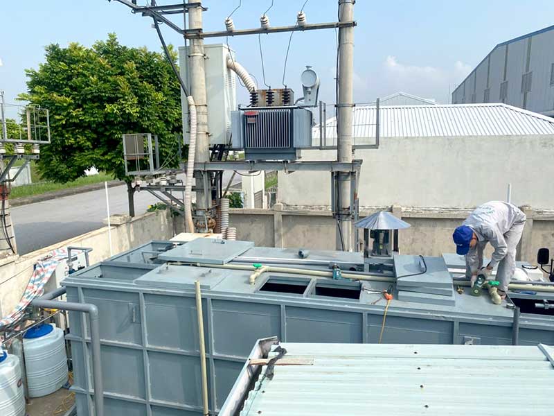 Lắp Đặt Module Xử Lý Nước Thải Sinh Hoạt 15m3/Ngày Đêm Tại Hải Phòng