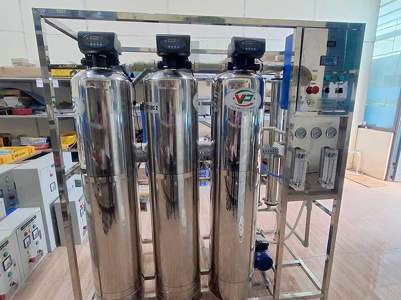 Hoàn Thiện Sản Xuất Hệ Thống Lọc Nước RO 1000L/h Cho Dự Án Tại Hải Phòng