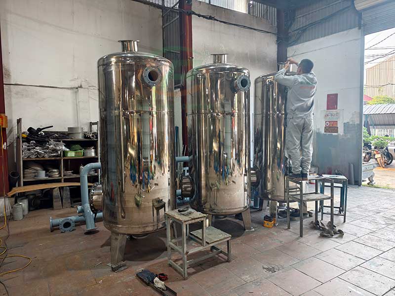 Sản Xuất Hệ Thống Lọc Nước Sinh Hoạt Công Nghiệp Cho Dự Án Tại Tuyên Quang