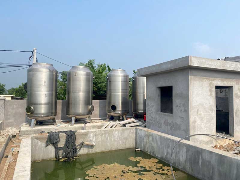 Lắp Đặt Hệ Thống Lọc Nước Công Nghiệp 300m3/Ngày Đêm Tại Vật Lại, Hà Nội