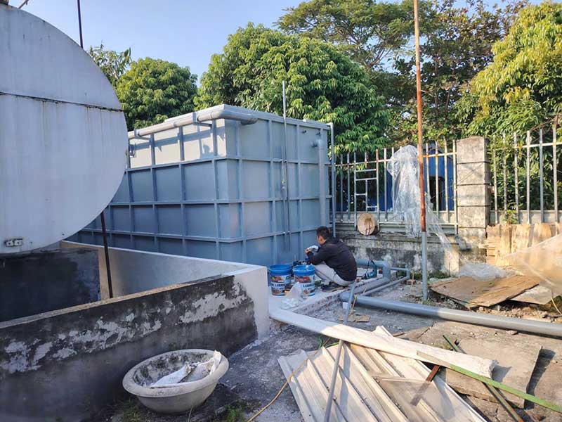 Thi Công Hệ Thống Xử Lý Nước Thải Hợp Khối 50m3/24h Tại Hải Phòng