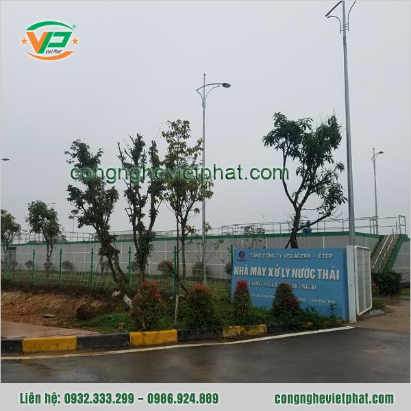 Hệ thống xử lý nước thải sinh hoạt và xử lý nước thải công nghiệp - khu công nghiệp Phú Hà