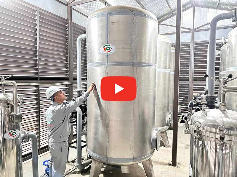 Review công trình hệ thống lọc nước sinh hoạt công suất 1000m3/24h tại học viện Cảnh sát Cổ Nhuế - Hà Nội