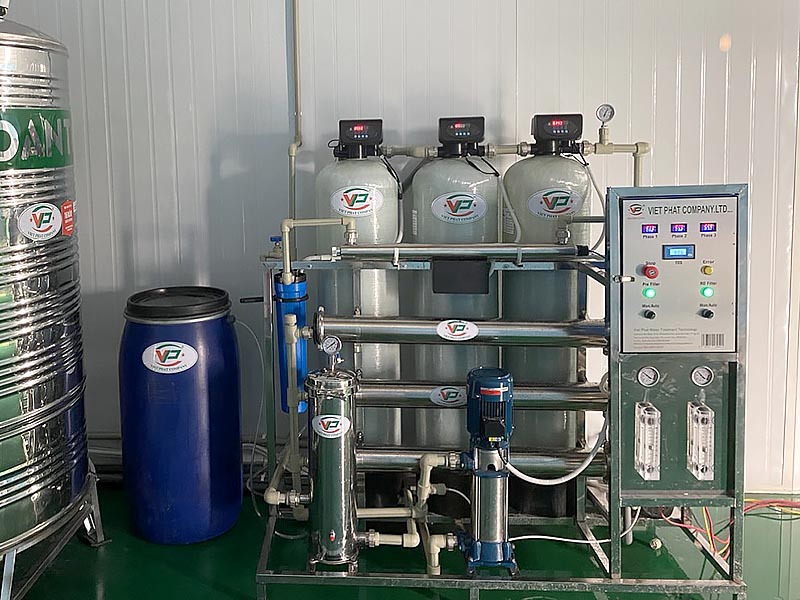 Bàn giao hệ thống lọc nước RO công nghiệp tại Công ty TNHH NMT Food Việt Nam