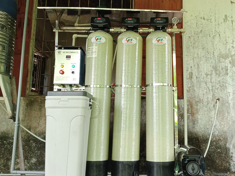 Bàn giao hệ thống lọc nước đầu nguồn tại Công ty cổ phần Đường Sắt Yên Lào