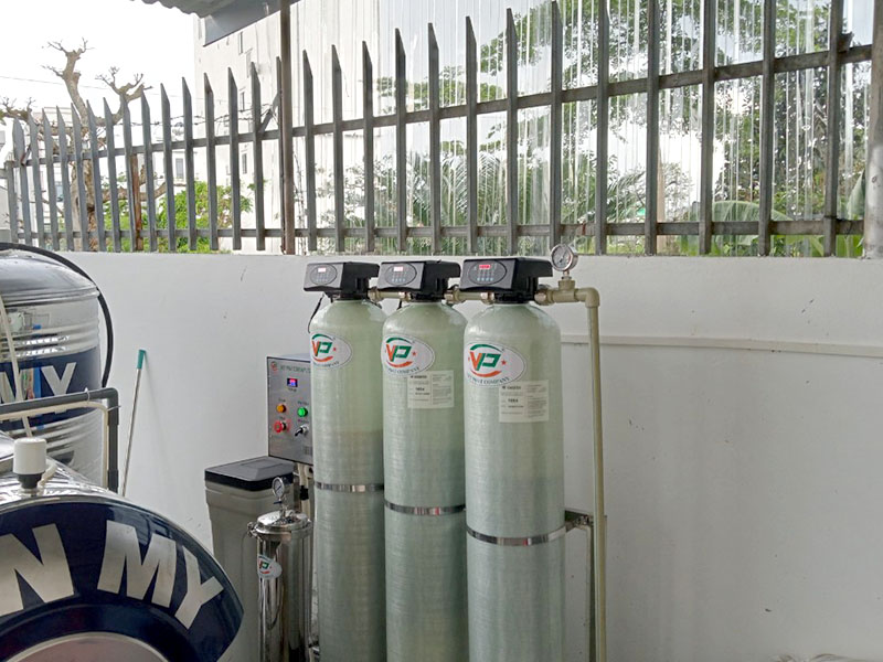 Bàn giao hệ thống lọc nước đầu nguồn công suất 1m3/h tại Bắc Giang