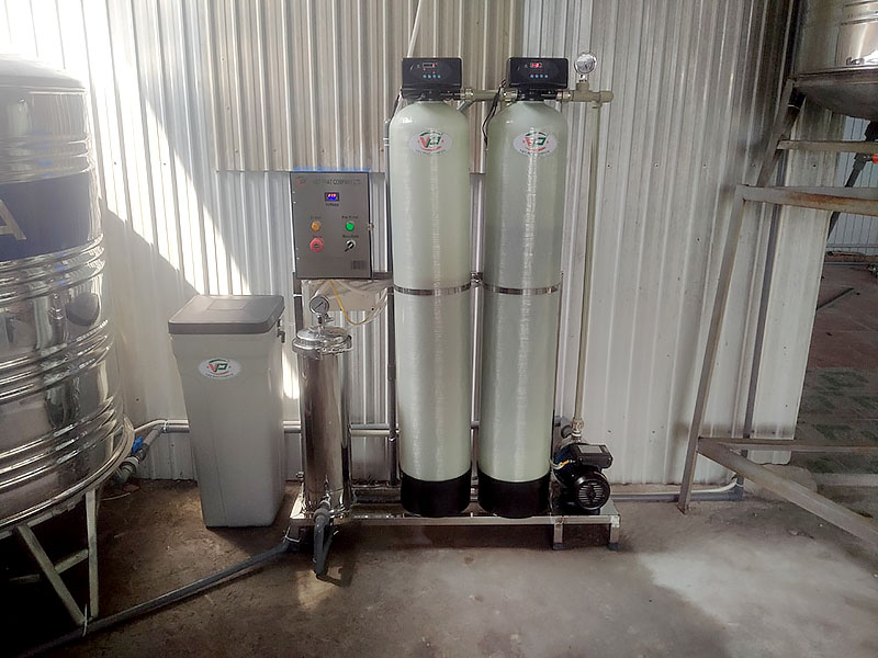 Bàn giao hệ thống lọc nước đầu nguồn công suất 1,2m3/h tại Cẩm Khê - Phú Thọ